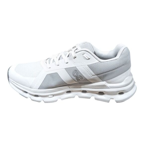 ON RUNNING Cloudrunner 'White/Frost' Running Shoes Size 7.5 - Picture 6 of 9